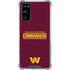 NFL Washington Commanders Performance Series Galaxy S20 FE Clear Case